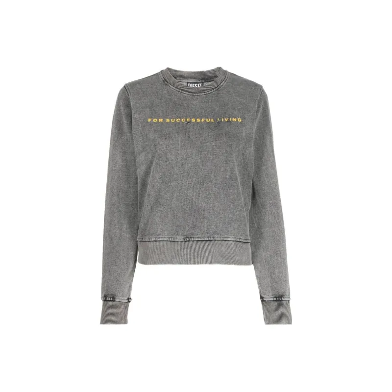 DIESEL Sweatshirts Women's Gray-0