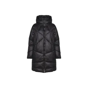 PINKO Zip Up Hooded Padded Coat