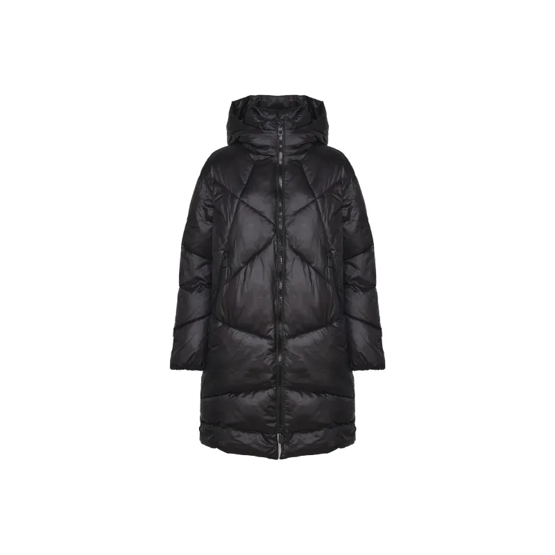 PINKO Zip Up Hooded Padded Coat-0