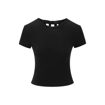 ERIRI Regular T Shirt Women's Black