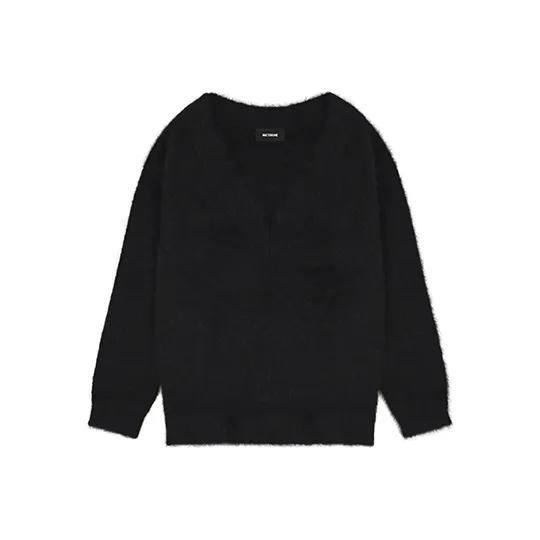 WE11DONE V neck Mohair blend Jumper-0