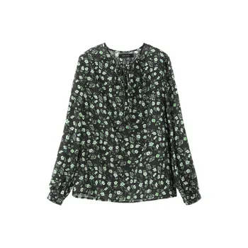 NINE WEST Chiffon Shirts Women's Jasper