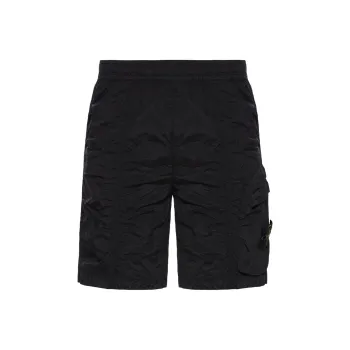 STONE ISLAND Logo Patch Shorts