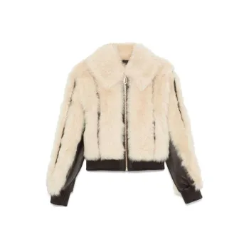 Zimmermann Illustration Shearling Jacket
