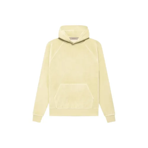 Fear Of God Essentials Women's Velour Hoodie Canary