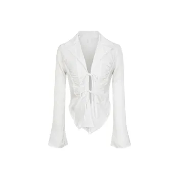 UPNANAWANG Chiffon Shirts Women's