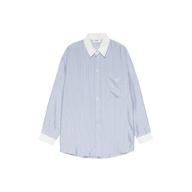 CELINE Shirts Women's Blue-0