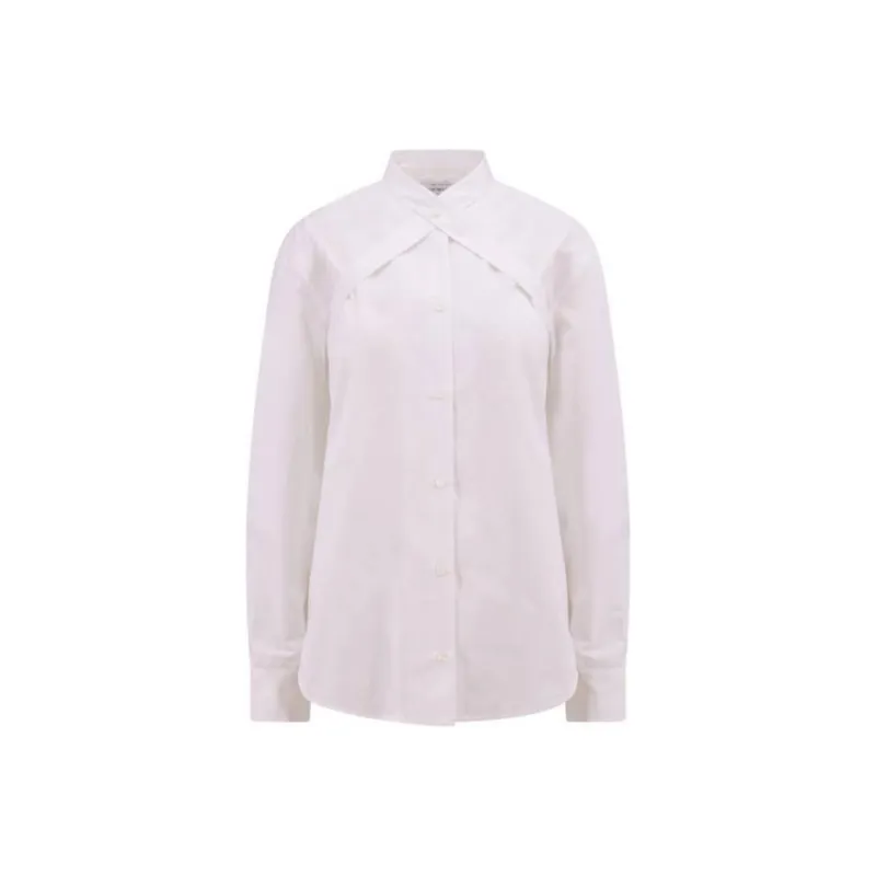 OFF WHITE Belted Buttoned Long Sleeved Shirt-0