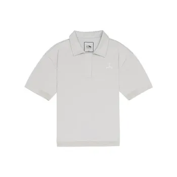 LI NING 1990 Advanced Sports Series Polo Shirts Women's Ecru