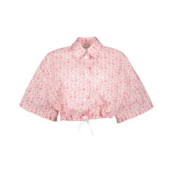 Moncler Logo print Cropped Shirt