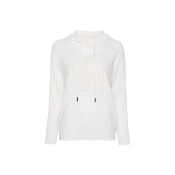 'S MAX MARA Logo embossed Hoodie