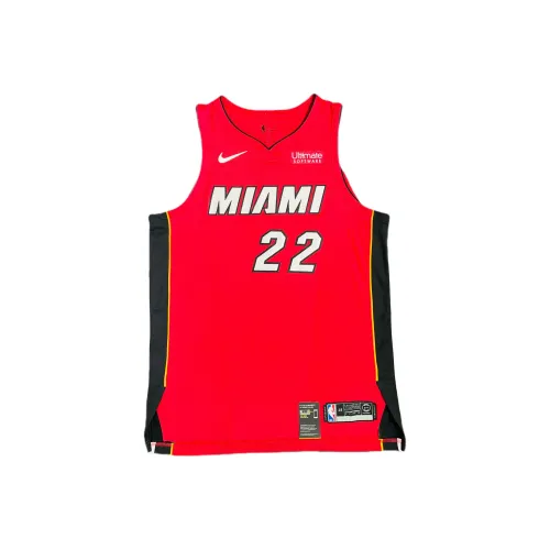 Nike x NBA Miami Heat SS25 Basketball Jersey Men's Red