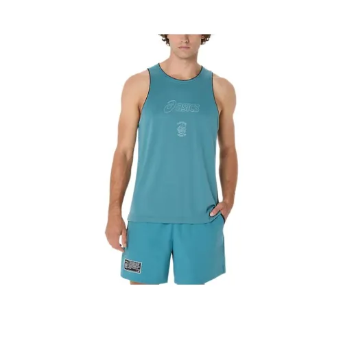 Asics Basketball Jersey Men's Atlantis Blue