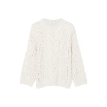 Brunello Cucinelli Chunky Knit Crewneck Jumper