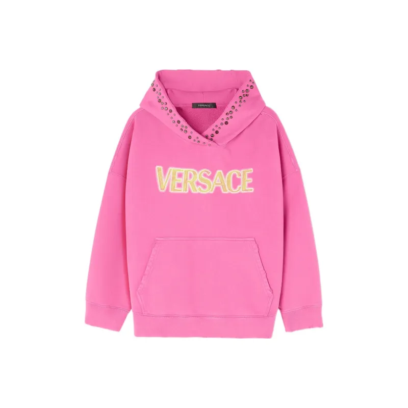 VERSACE FW22 Sweatshirt Women's Pink-0