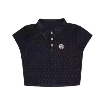 Chrome Hearts Polo Shirts Women's Black