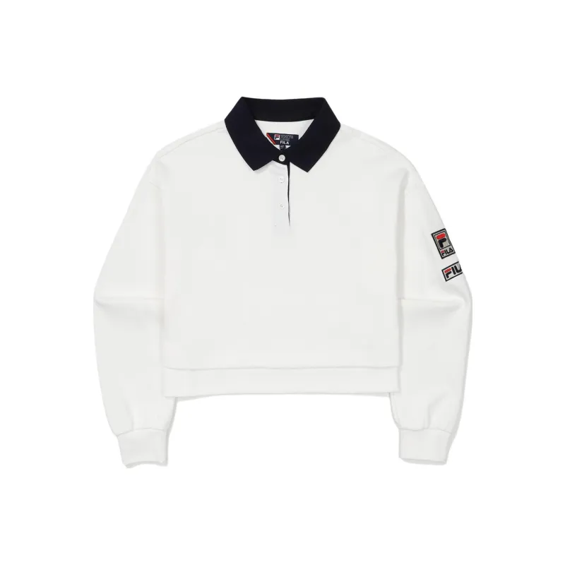 FILA Sweatshirts Women's White-0