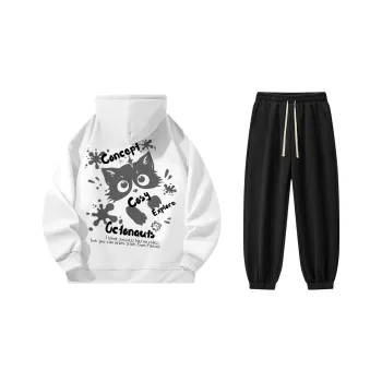 Small Columns Under The Sea Sweatshirt Set Unisex