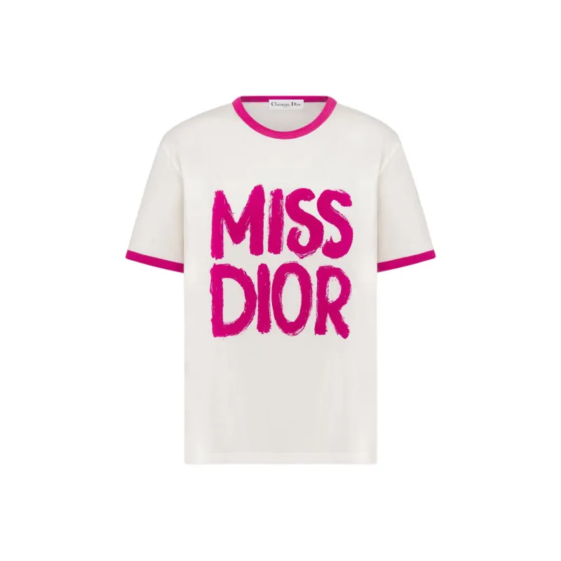 DIOR T Shirts Women's Ecru-0