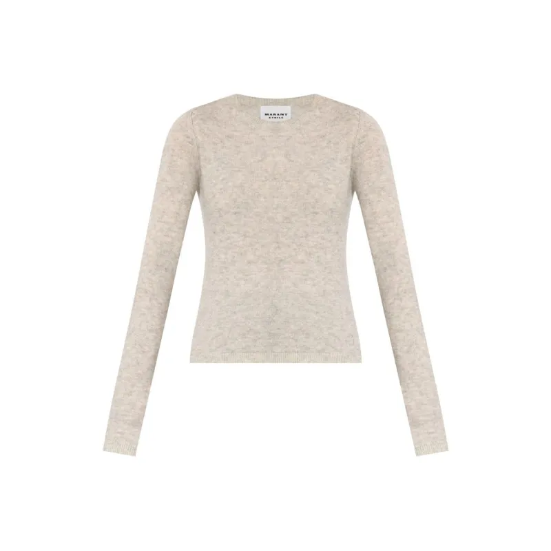 ISABEL MARANT ETOILE Obira Burshed Knit Jumper-0