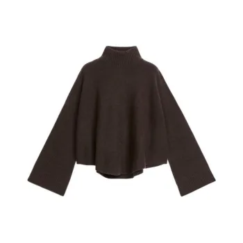 ARKET Cashmere Sweater Women's Dark Brown