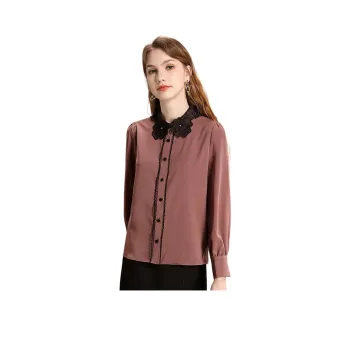 FENHONGMALI Shirt Women's Purple