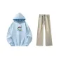 Arctic Ice Blue Sweatshirt+Yellow Mud Jeans