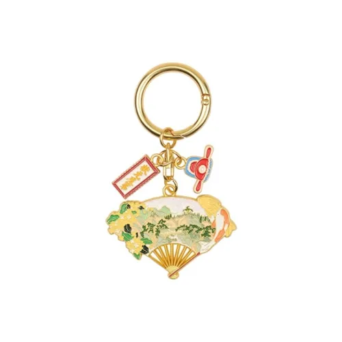 SUZHOU MUSEUM Zinc Alloy Keychains Unisex