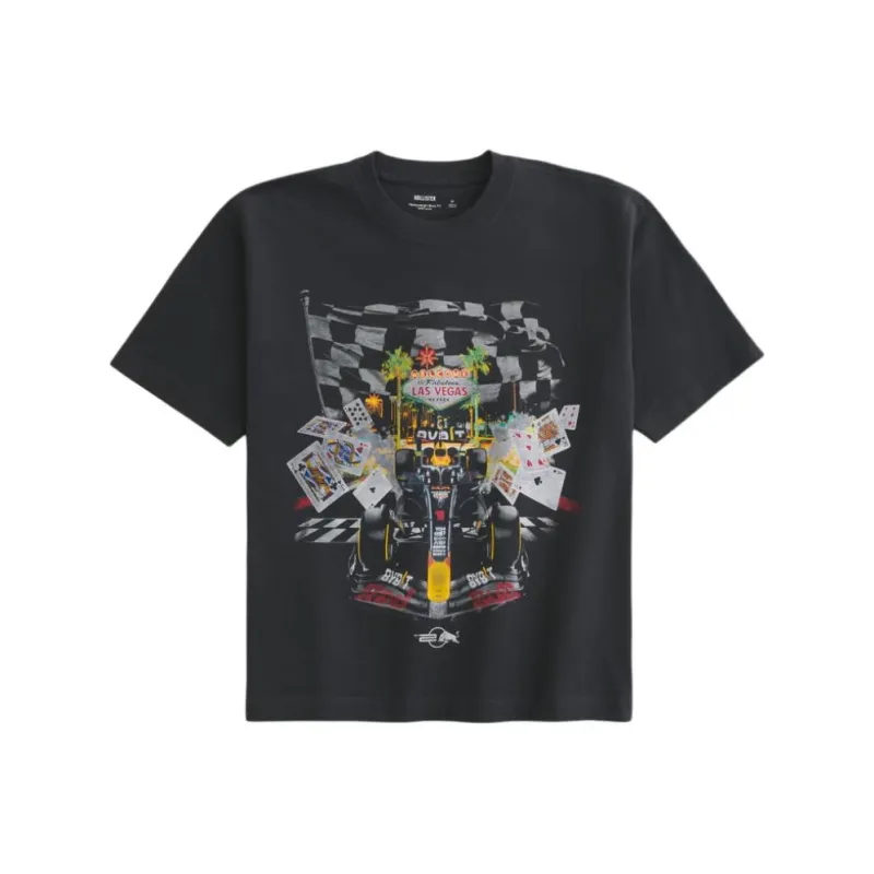 Hollister T Shirts Men Black-0