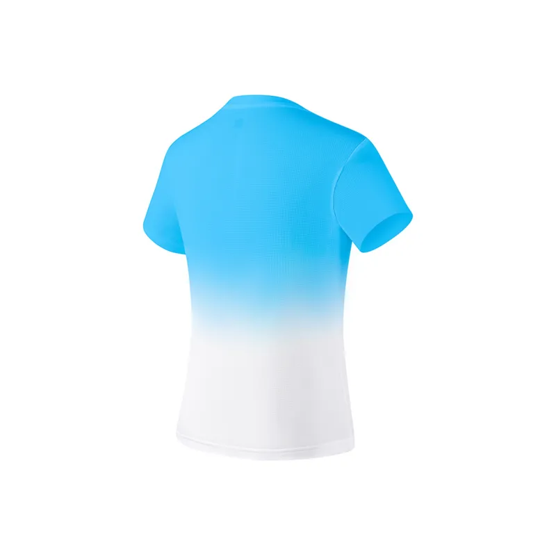 BMAI T Shirt Women's Island Blue/Storm White-1