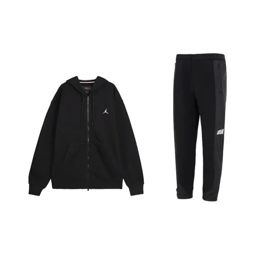 Jordan Sweatshirt Set Men's Black