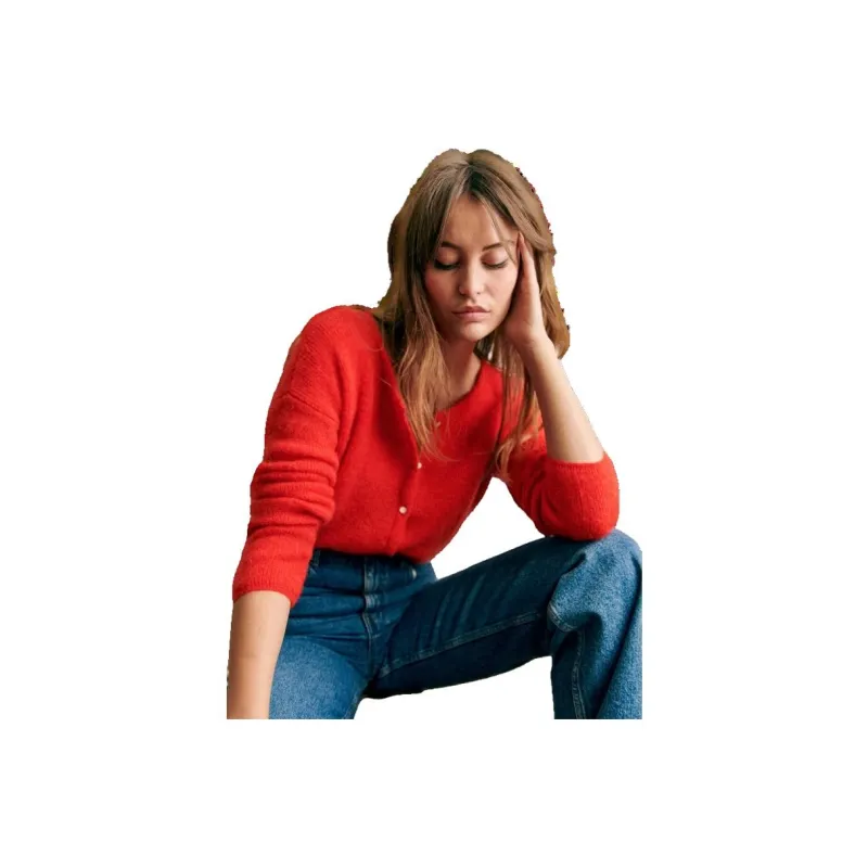 Sézane Knitwear Women's Red-0