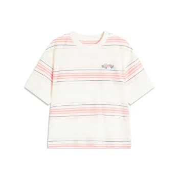 LiNing Sports Lifestyle Collection Sports Trendy Collection T Shirt Women's Ivory