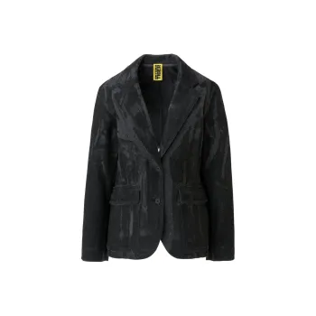 Onitsuka Tiger PRINTED WS JACKET Women's Dark Gray