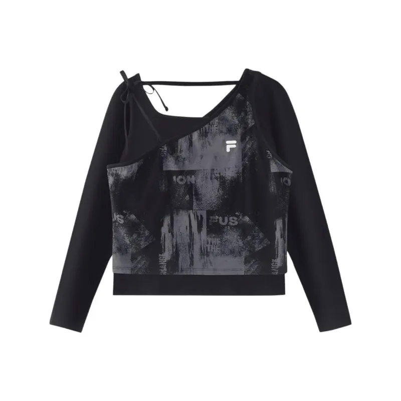 FILA FUSION FILA FUSION X T Shirt Women's Jet Black-0