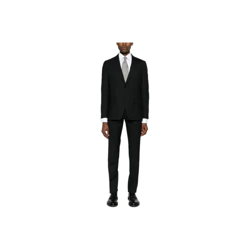 LARDINI Business Suits Men's Black