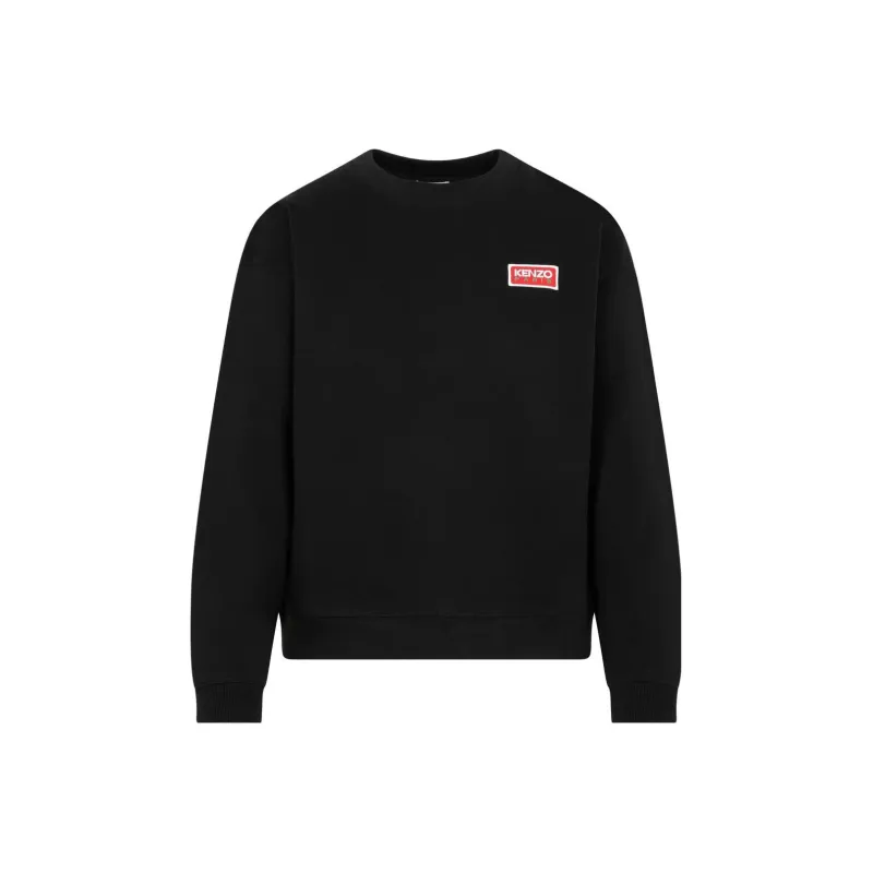 KENZO Logo Detailed Crewneck Sweatshirt-0