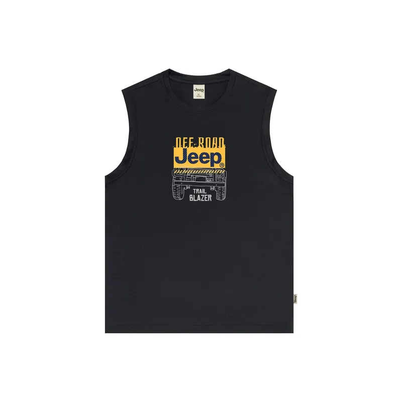 Jeep Pasture Horse Lifestyle Tank Top Unisex-28