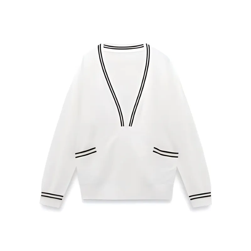 XII BASKET Knitwear Women's Raw White-0