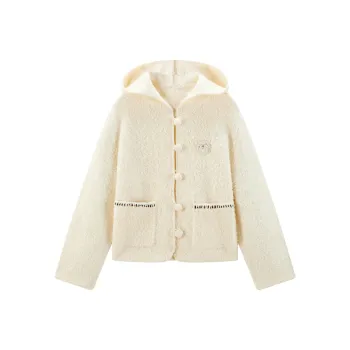 LEDIN Knitwear Women's Winter Day White