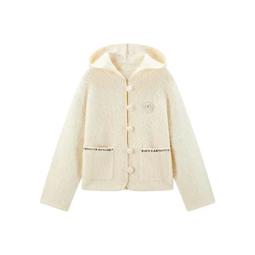 LEDIN Knitwear Women's Winter Day White