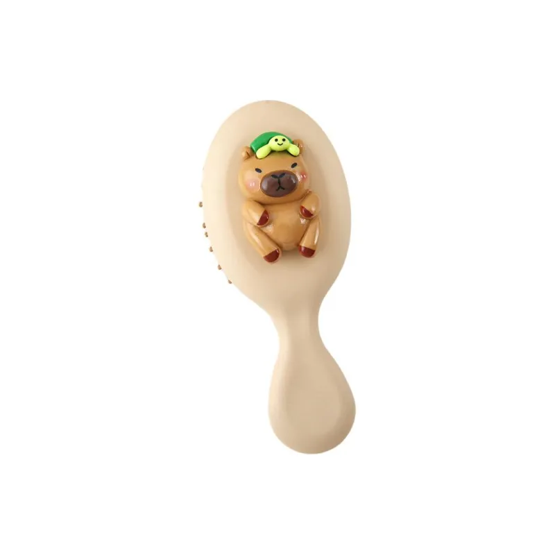 Love Of Wormwood Cute Guinea Pig Air Cushion Comb Compact And Portable Practical And Comfortable-11