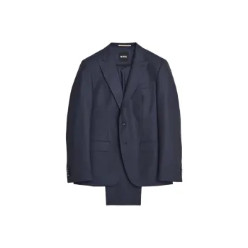 HUGO BOSS Patterned Three piece Suit
