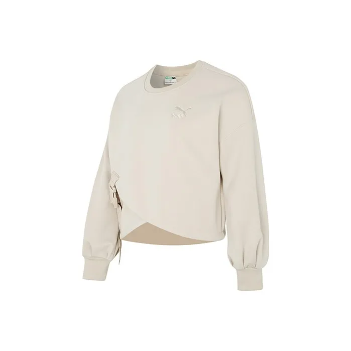 PUMA Sweatshirts Women's Khaki-0