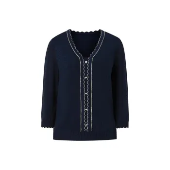 JZ Juzui Floral Dark Blue Women's