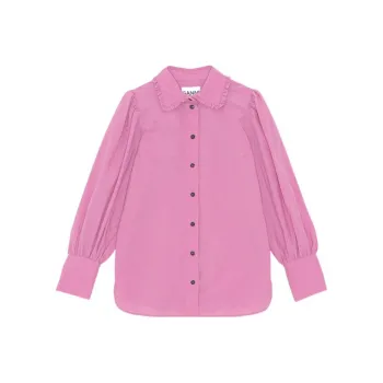 GANNI Shirts Women's Pink