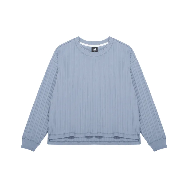 New Balance Sweatshirt Women's Steel Blue-0