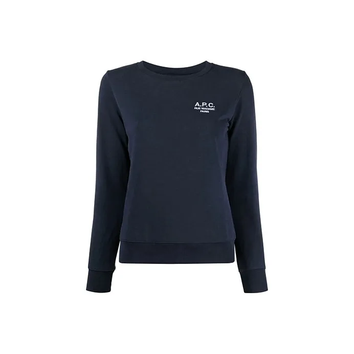 A.P.C Logo Print Crewneck Sweater-0