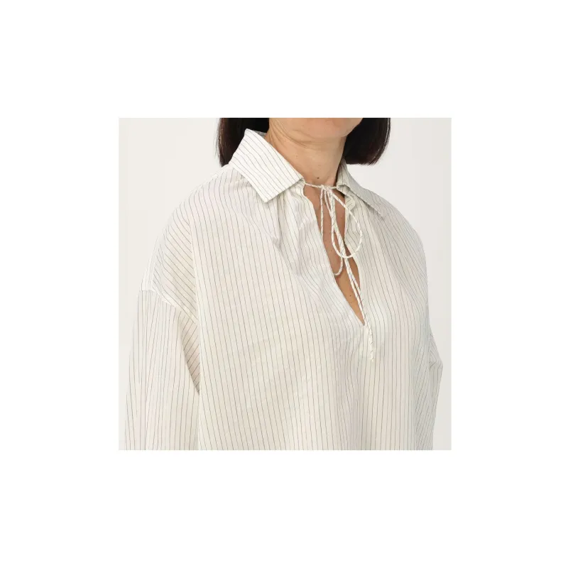 MaxMara Striped Long Sleeved Shirt-4