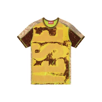 DIESEL T-Ele-Long-P5 T-shirt